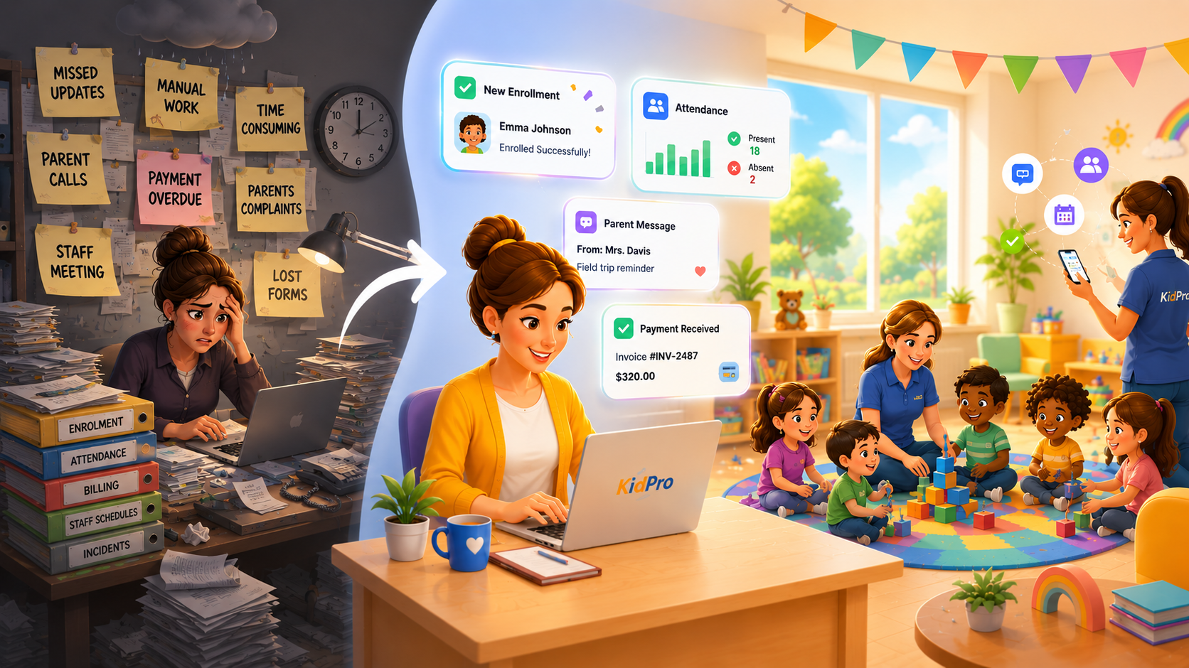 Our Story illustration